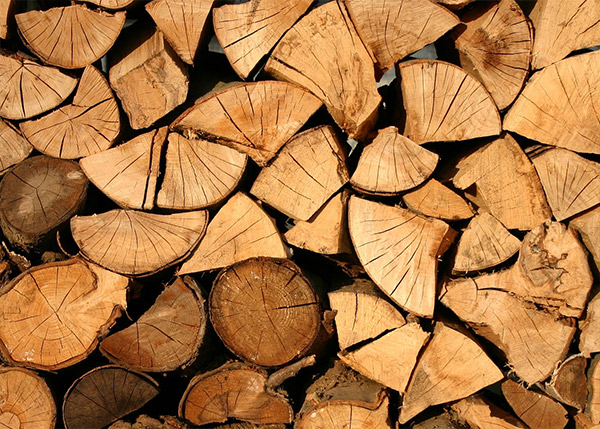 firewood and mulch